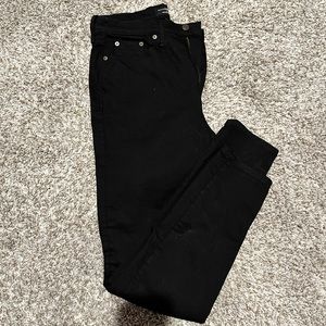Banana republic black skinny jeans size 10